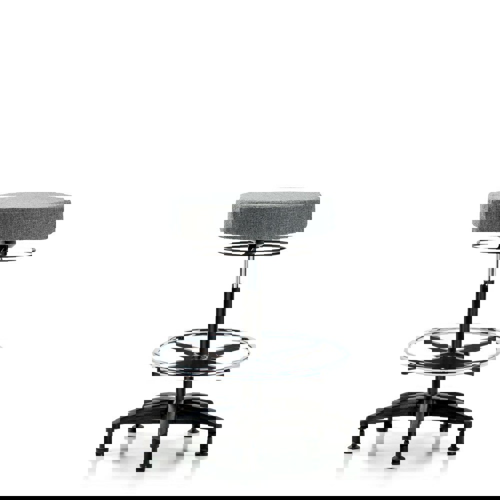 Adjustable Height Swivel Stool: Olefin, 24