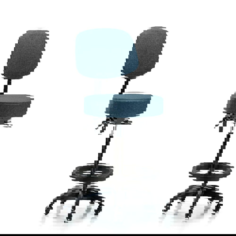 Adjustable Height Swivel Stool: Olefin, 24