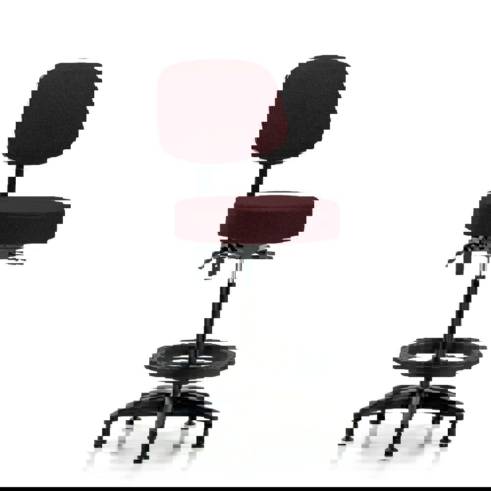 Adjustable Height Swivel Stool: Olefin, 24