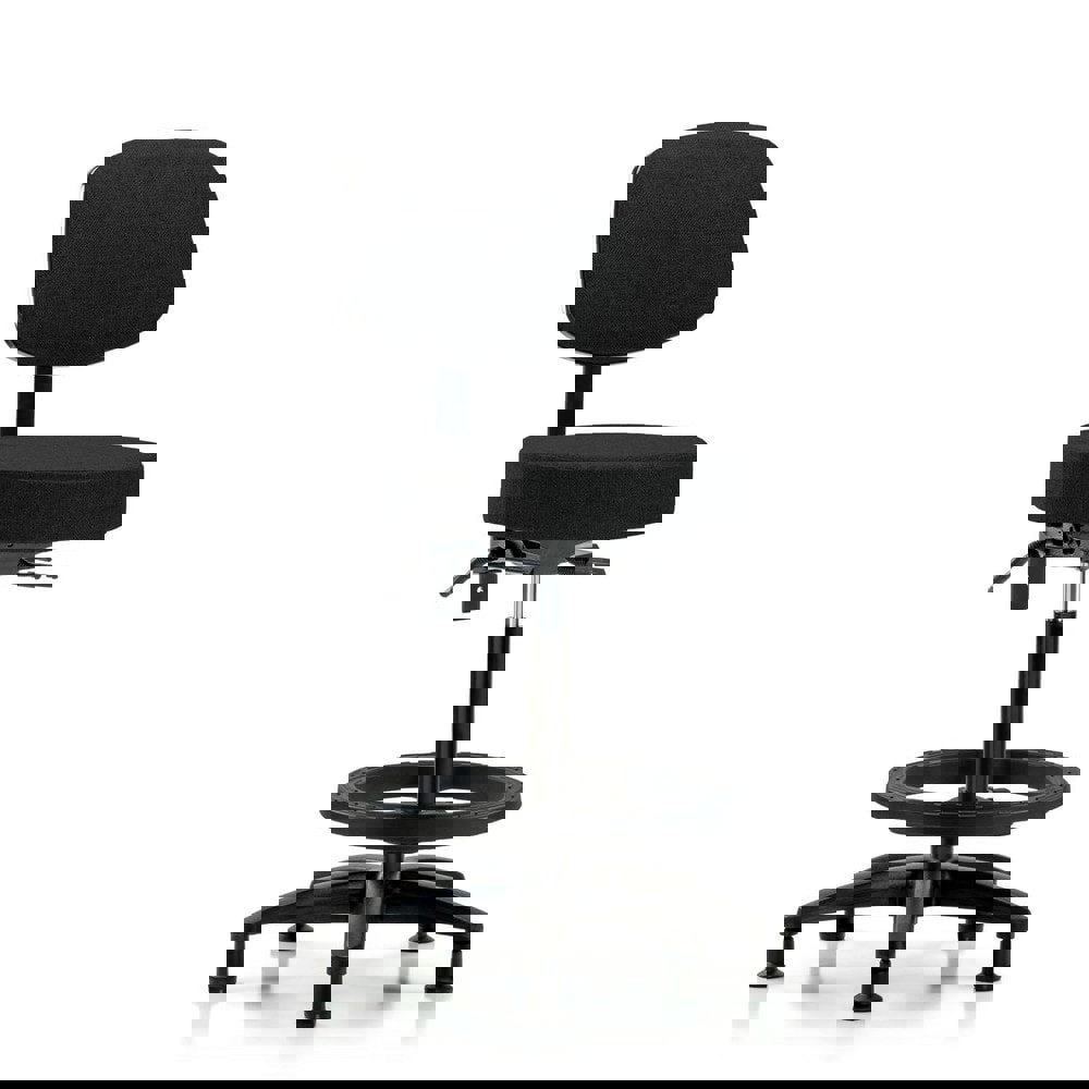 Adjustable Height Swivel Stool: Olefin, 24