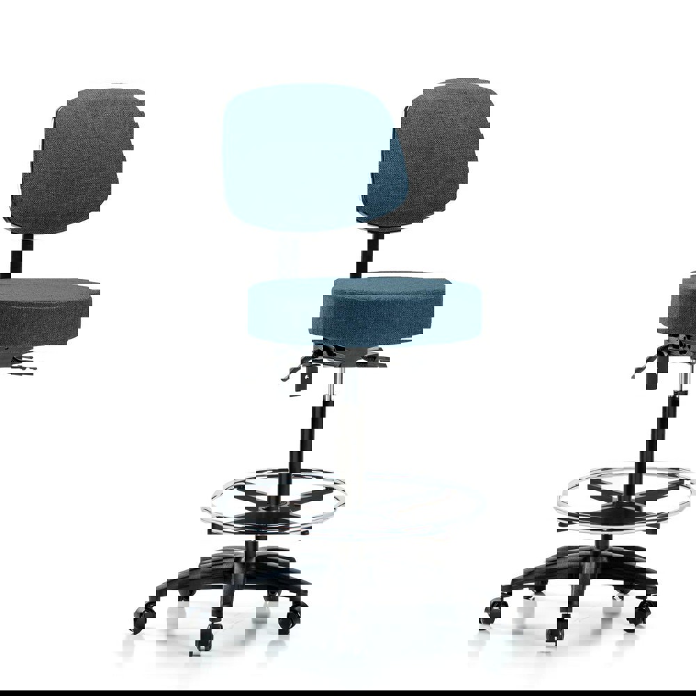 Adjustable Height Swivel Stool: Olefin, 24