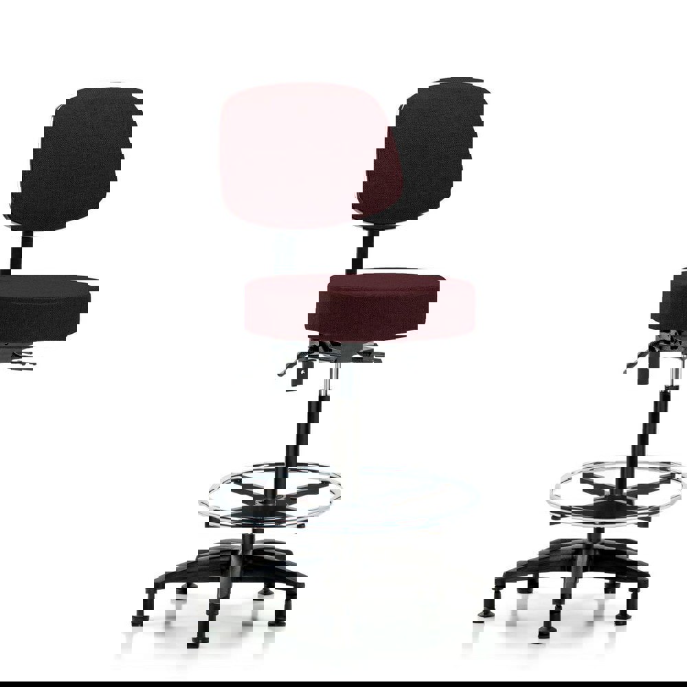 Adjustable Height Swivel Stool: Olefin, 24