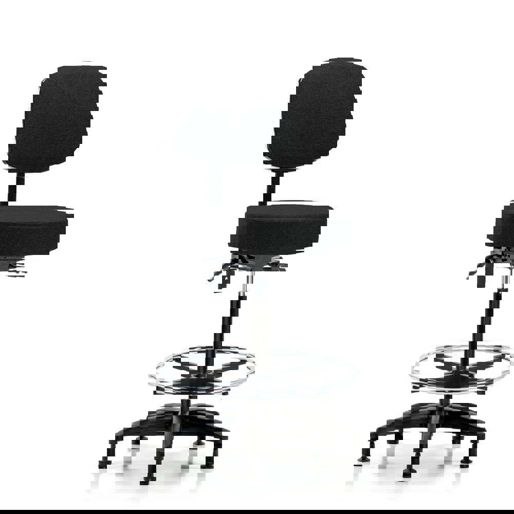 Adjustable Height Swivel Stool: Olefin, 24