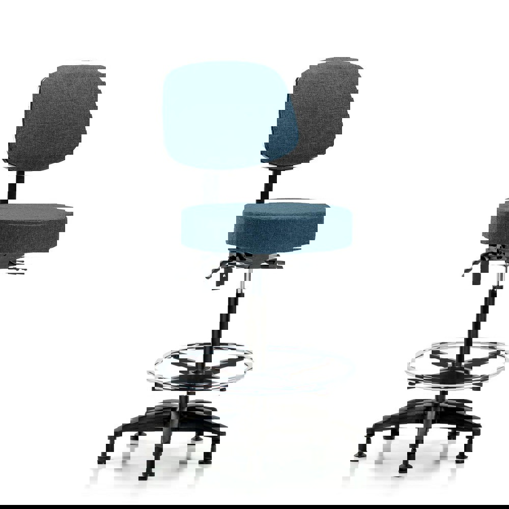 Adjustable Height Swivel Stool: Olefin, 24