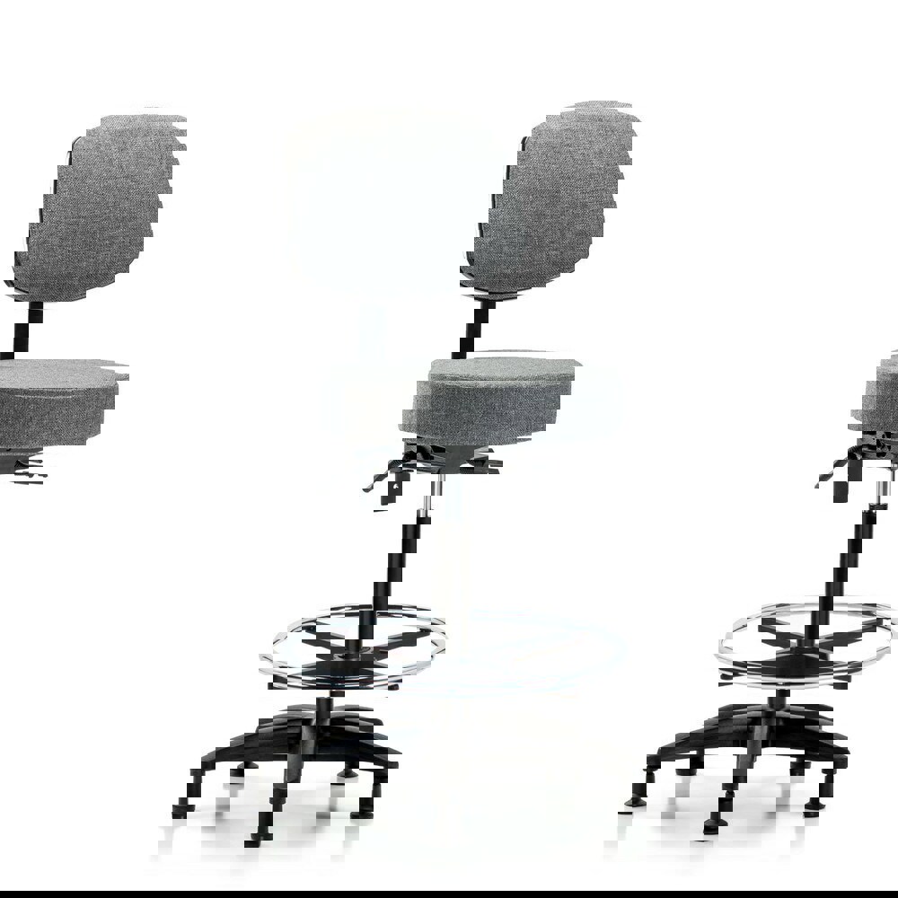 Adjustable Height Swivel Stool: Olefin, 24