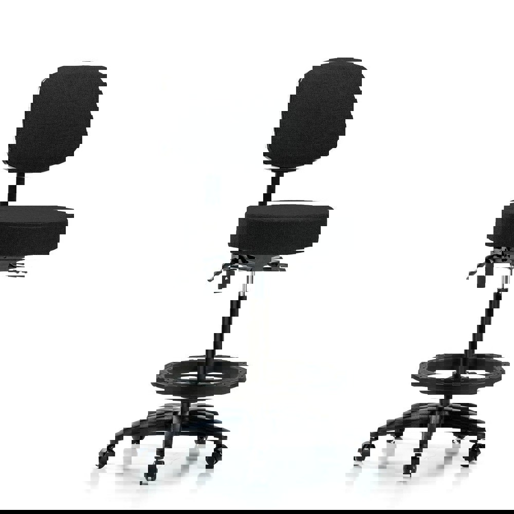 Adjustable Height Swivel Stool: Olefin, 24