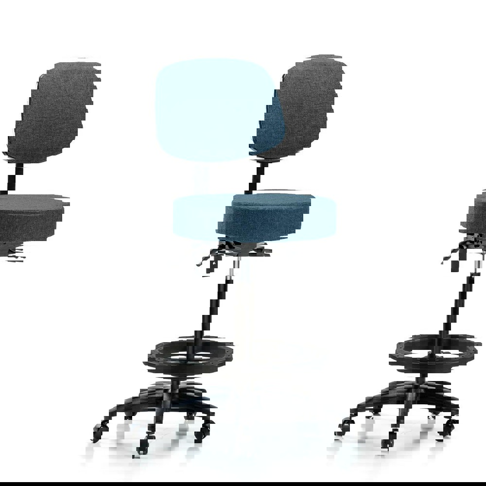 Adjustable Height Swivel Stool: Olefin, 24