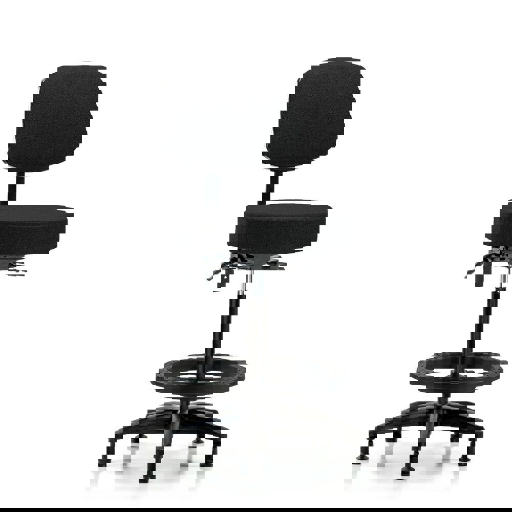 Adjustable Height Swivel Stool: Olefin, 24