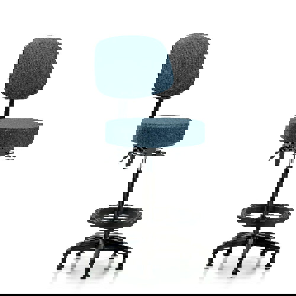 Adjustable Height Swivel Stool: Olefin, 24