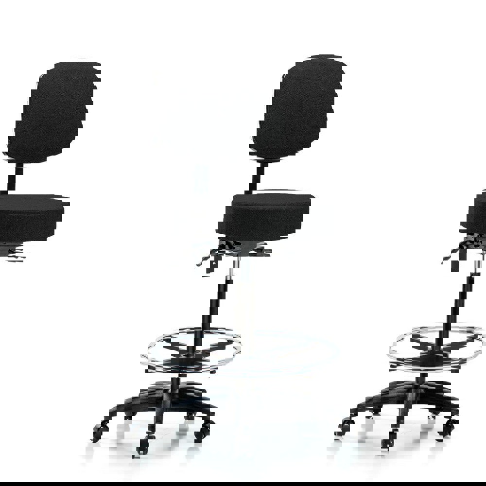 Adjustable Height Swivel Stool: Olefin, 24