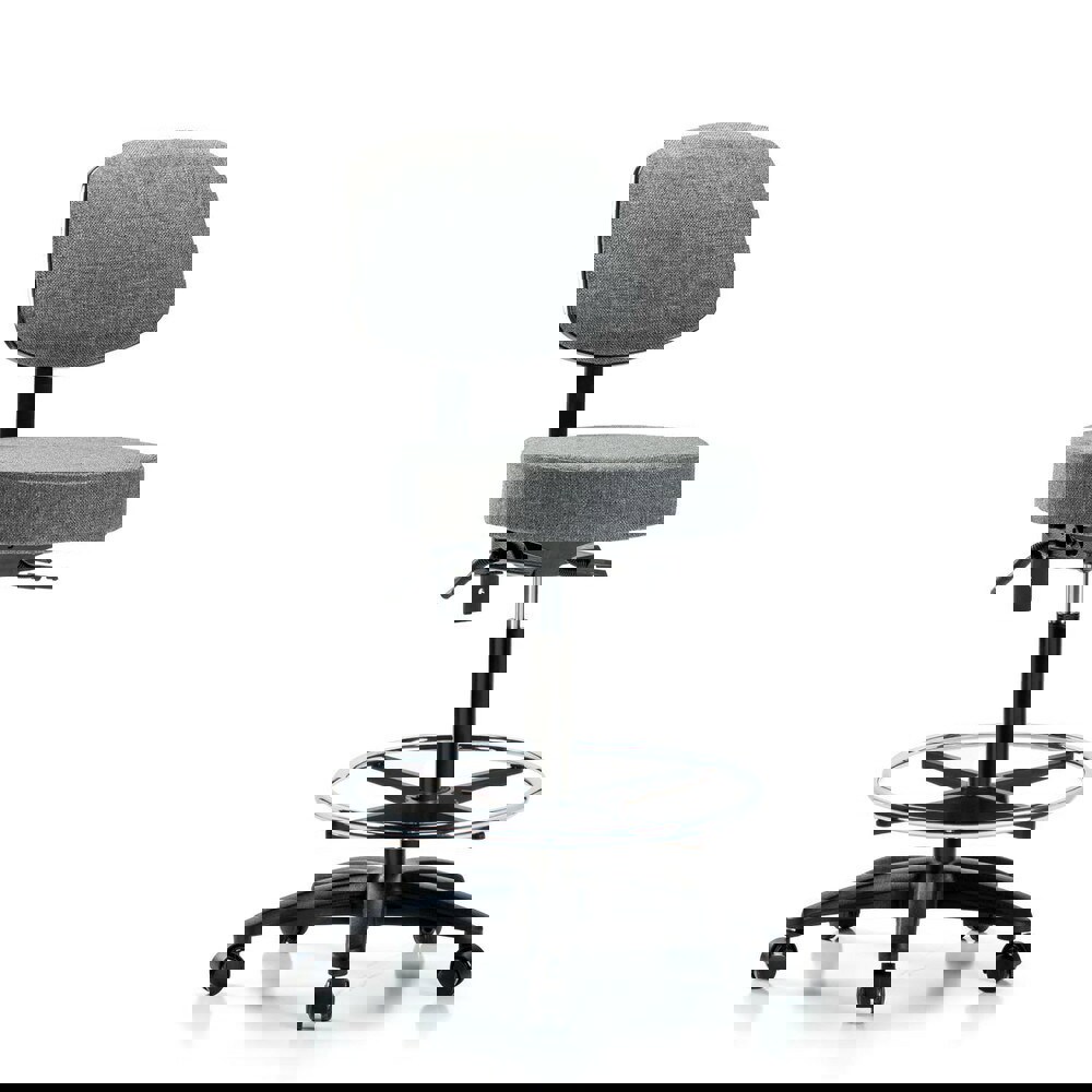 Adjustable Height Swivel Stool: Olefin, 24