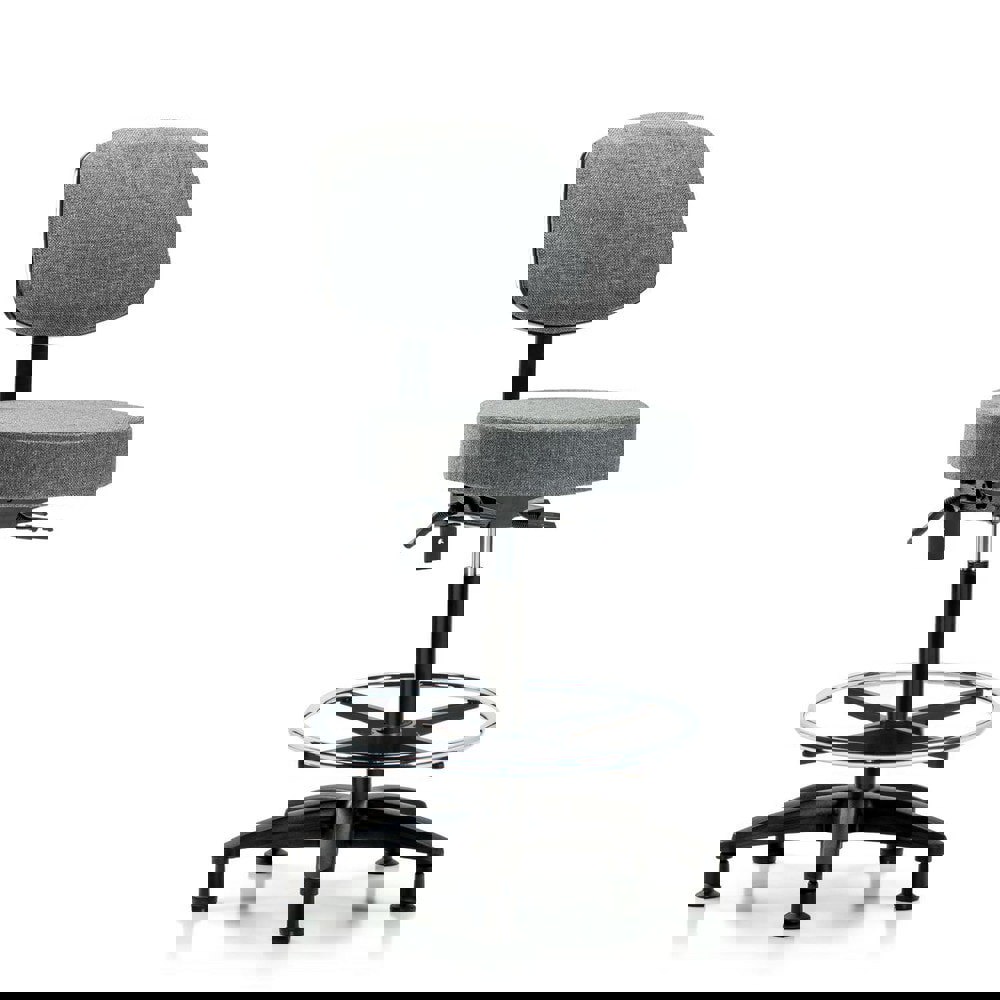 Adjustable Height Swivel Stool: Olefin, 24