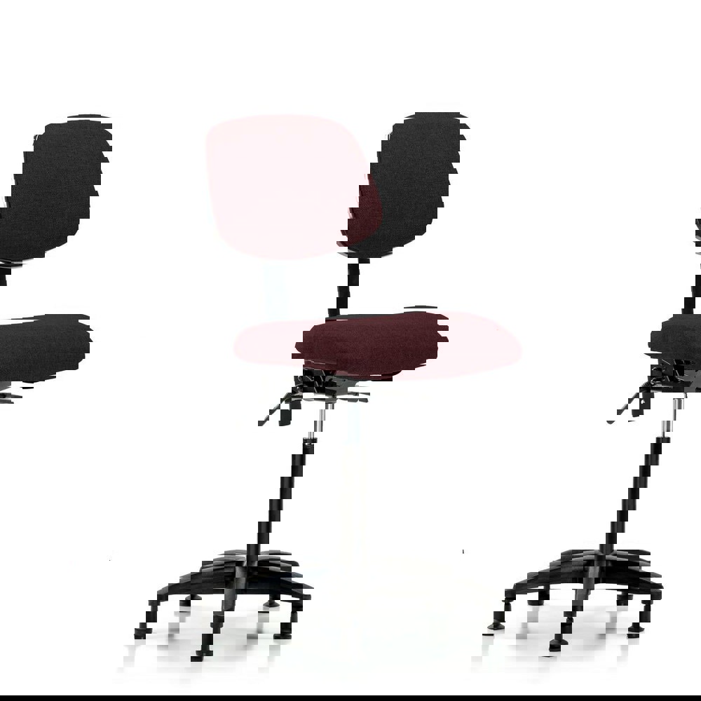 Task Chair: Olefin, Burgundy