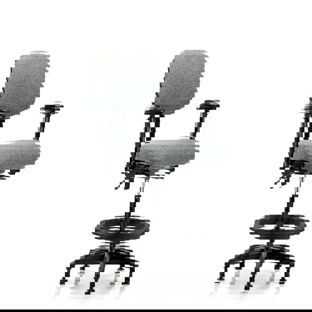 Task Chair: Olefin, Gray