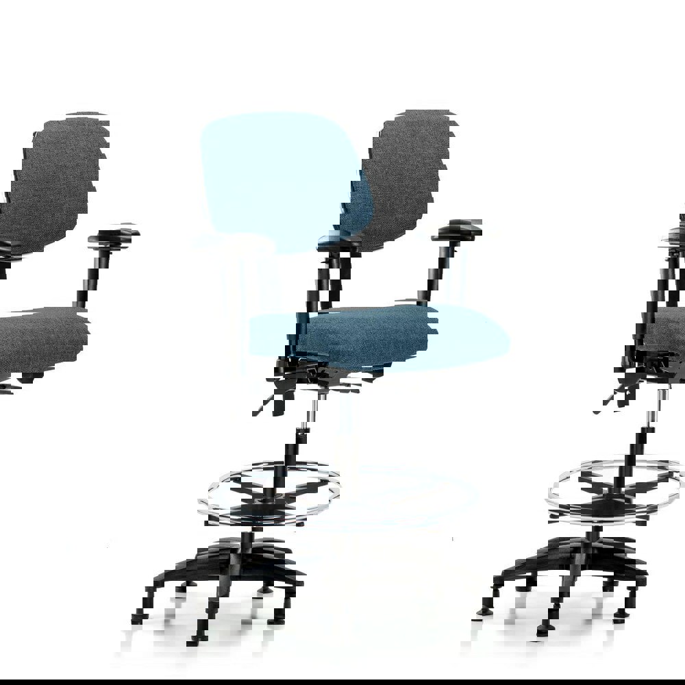 Task Chair: Olefin, Blue