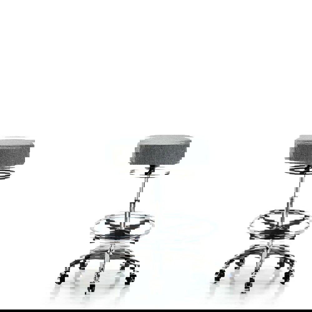 Adjustable Height Swivel Stool: Olefin, 25