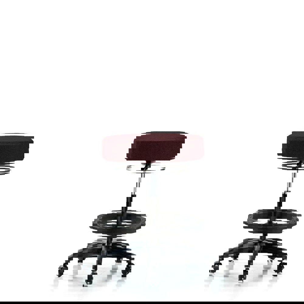 Adjustable Height Swivel Stool: Olefin, 24