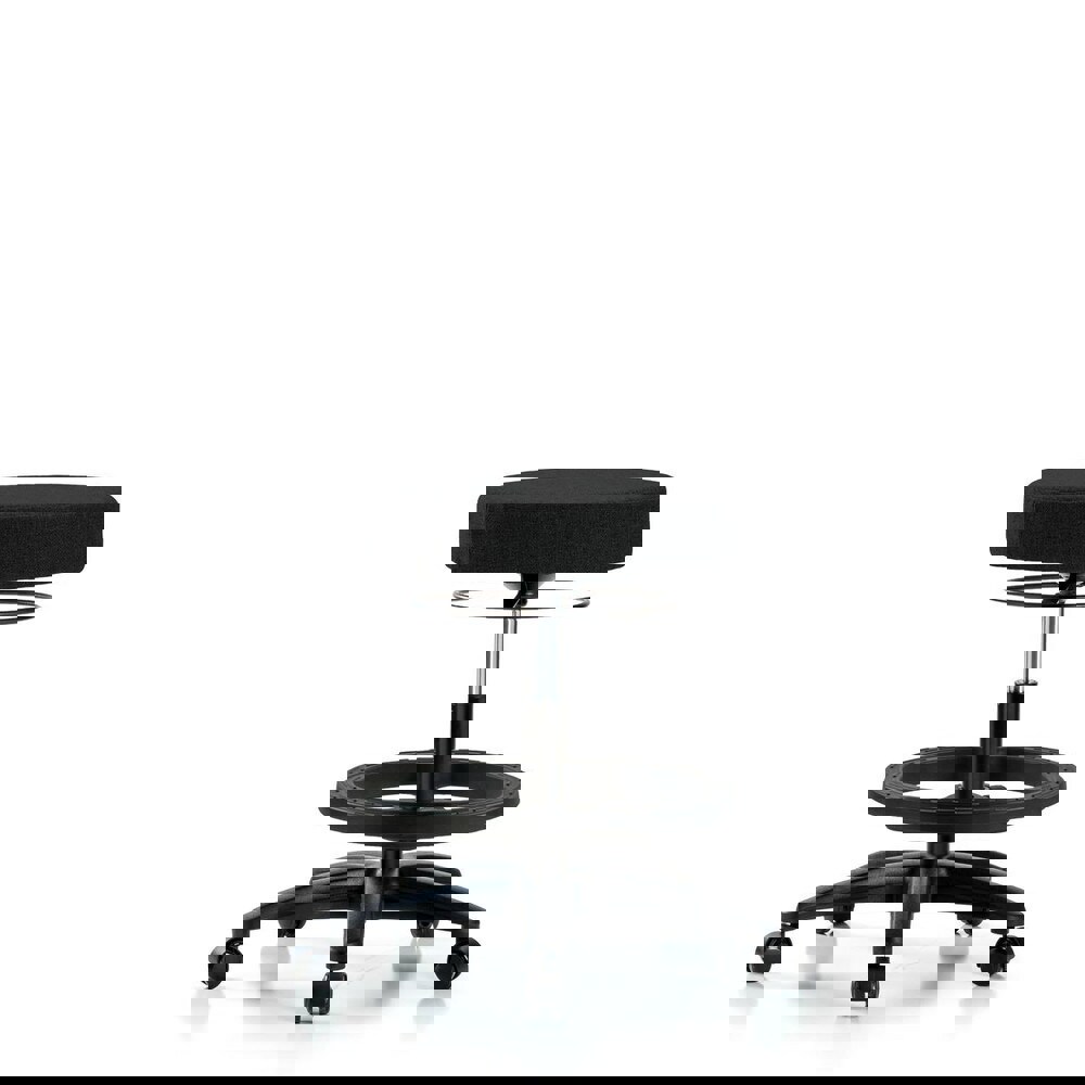 Adjustable Height Swivel Stool: Olefin, 24