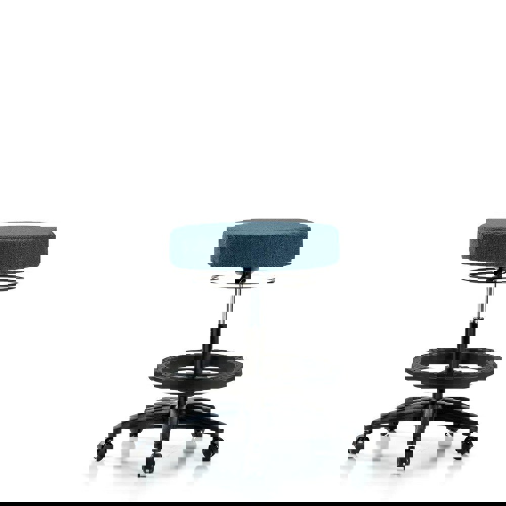 Adjustable Height Swivel Stool: Olefin, 24