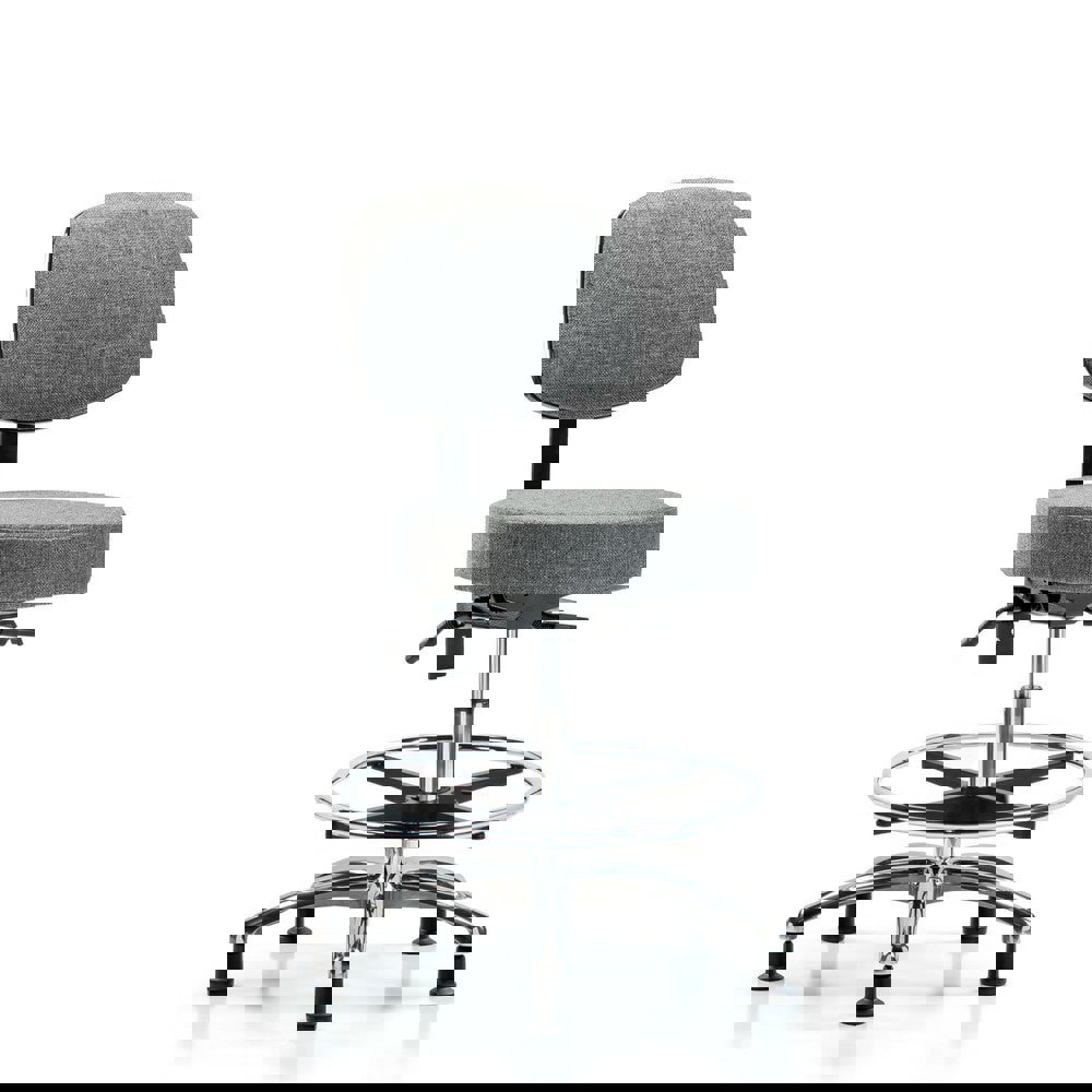 Adjustable Height Swivel Stool: Olefin, 25