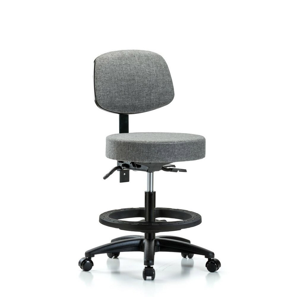 Adjustable Height Swivel Stool: Olefin, 24
