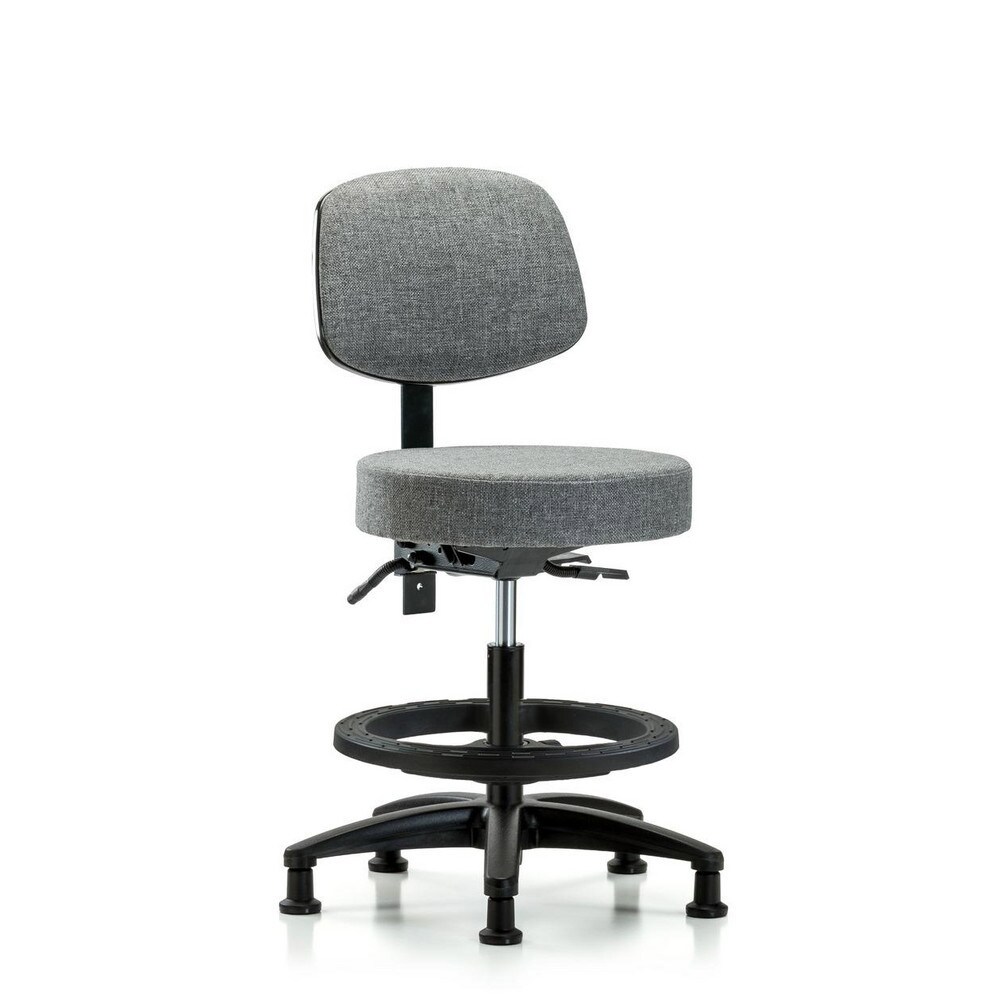 Adjustable Height Swivel Stool: Olefin, 24