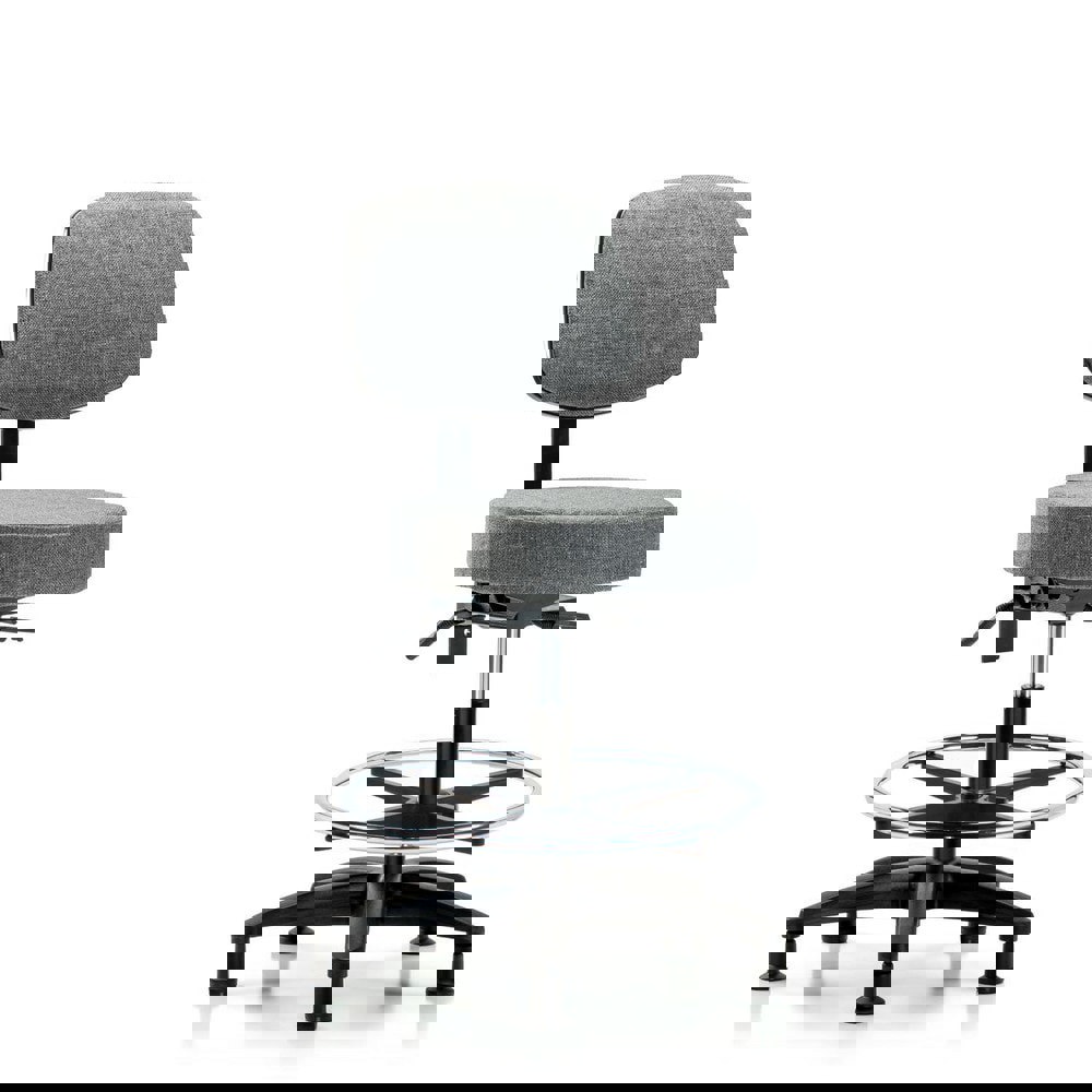 Adjustable Height Swivel Stool: Olefin, 24