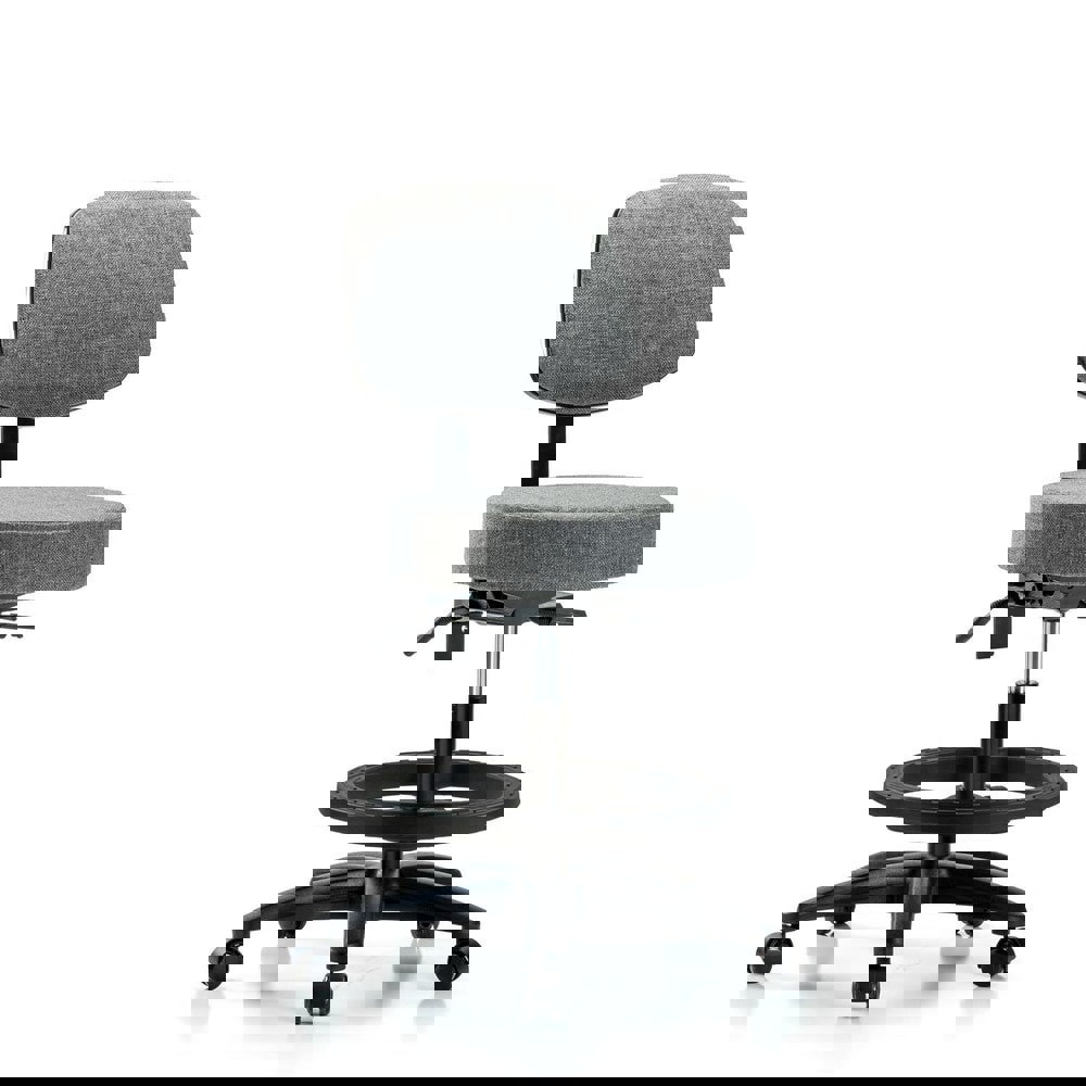 Adjustable Height Swivel Stool: Olefin, 24