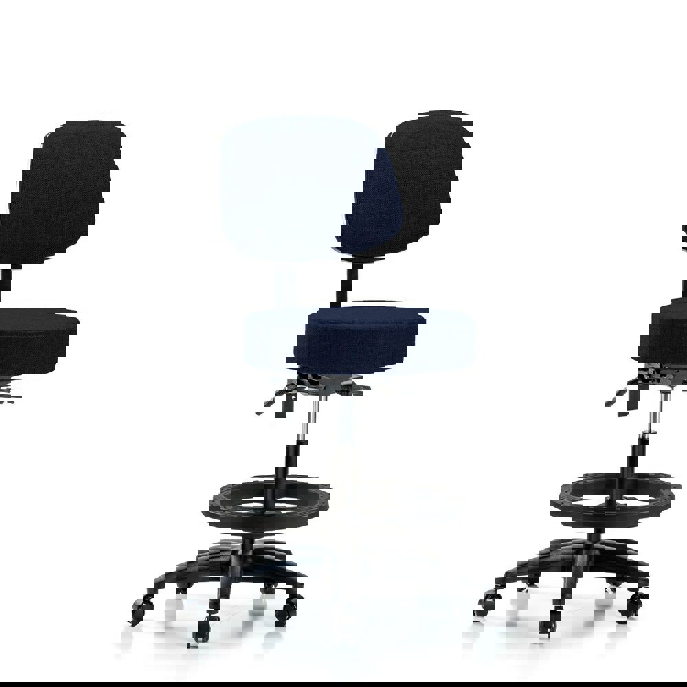 Adjustable Height Swivel Stool: Olefin, 24