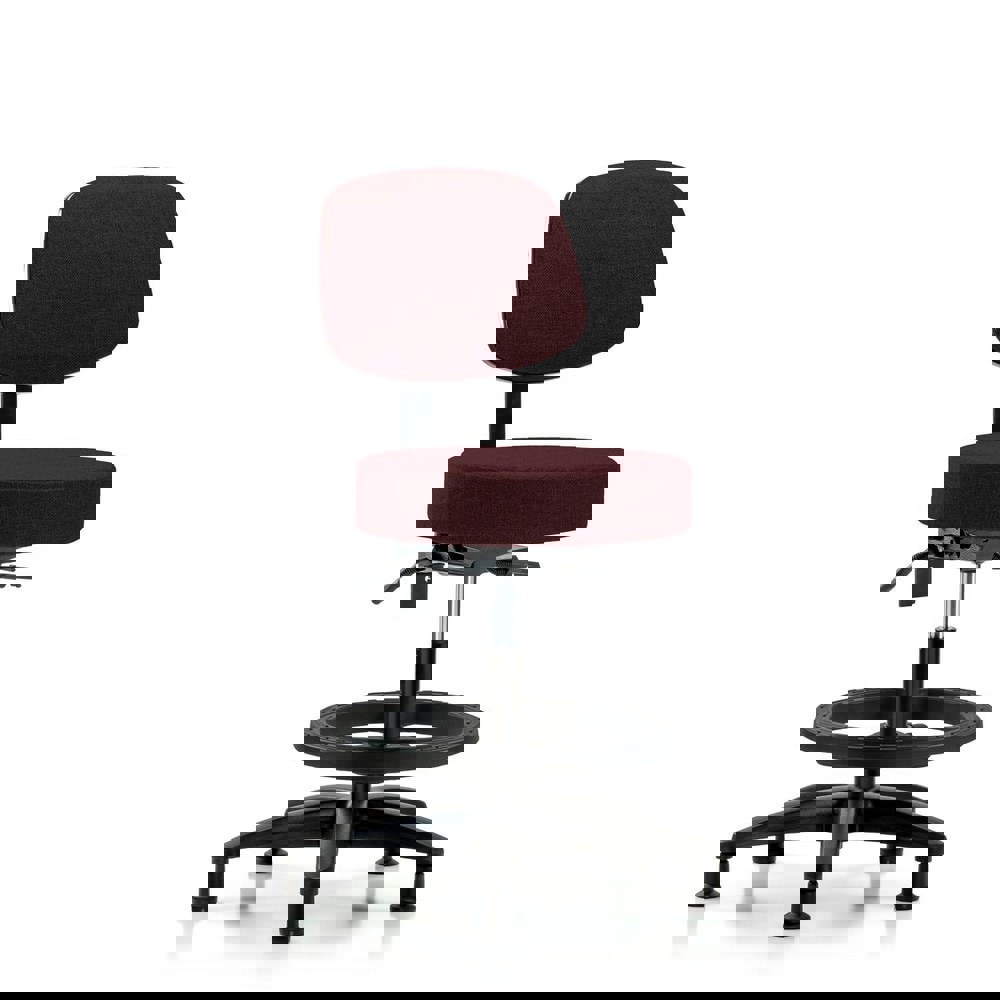 Adjustable Height Swivel Stool: Olefin, 24