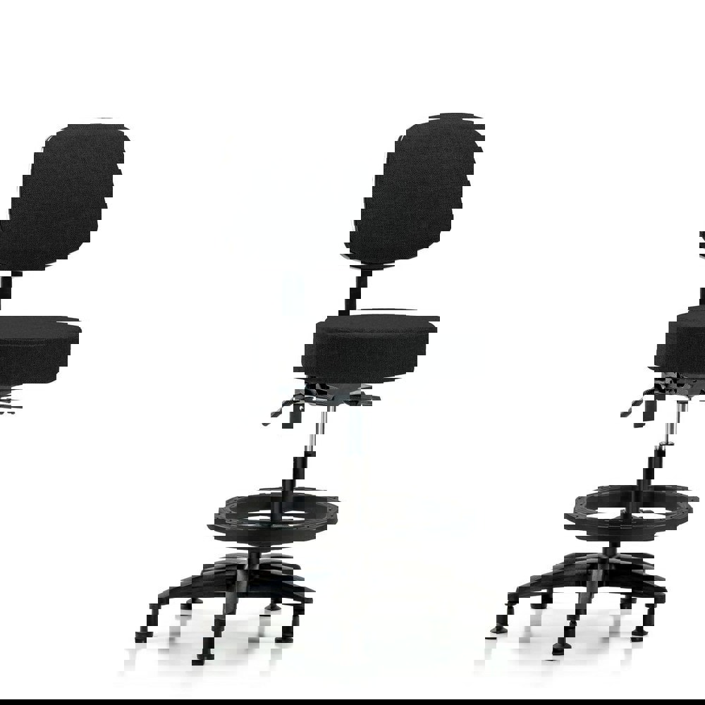 Adjustable Height Swivel Stool: Olefin, 24