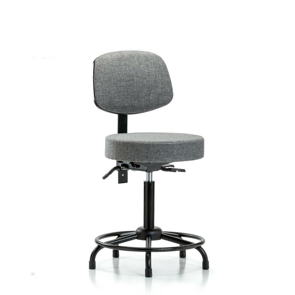 Adjustable Height Swivel Stool: Olefin, 24
