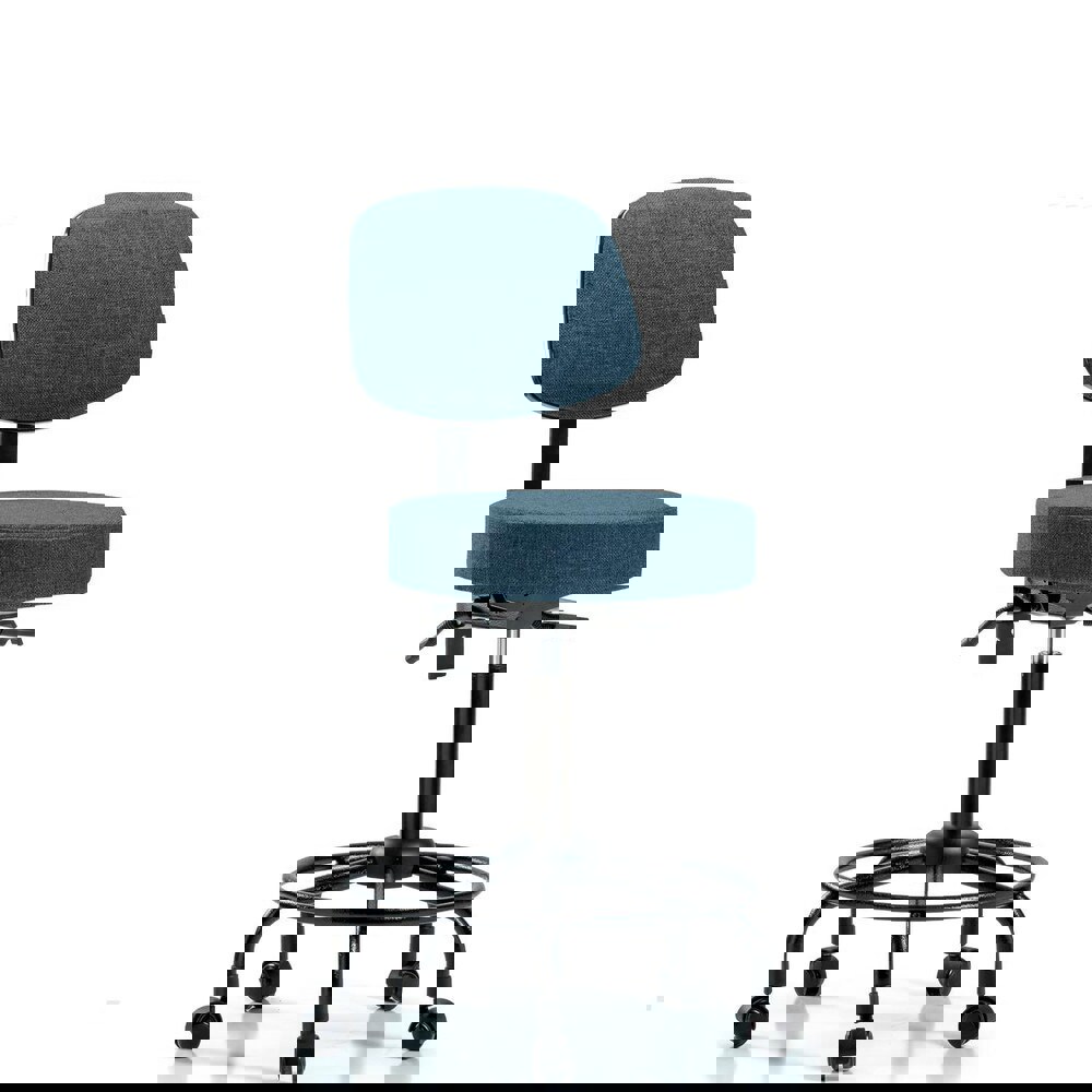 Adjustable Height Swivel Stool: Olefin, 24