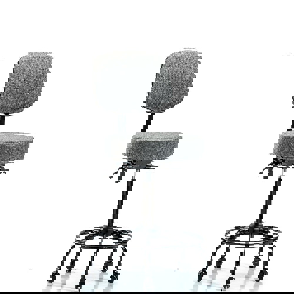 Adjustable Height Swivel Stool: Olefin, 24