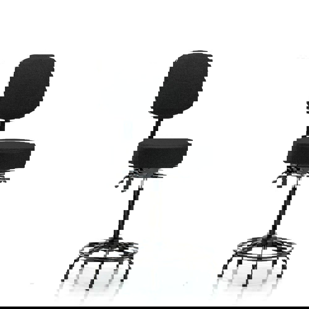 Adjustable Height Swivel Stool: Olefin, 24