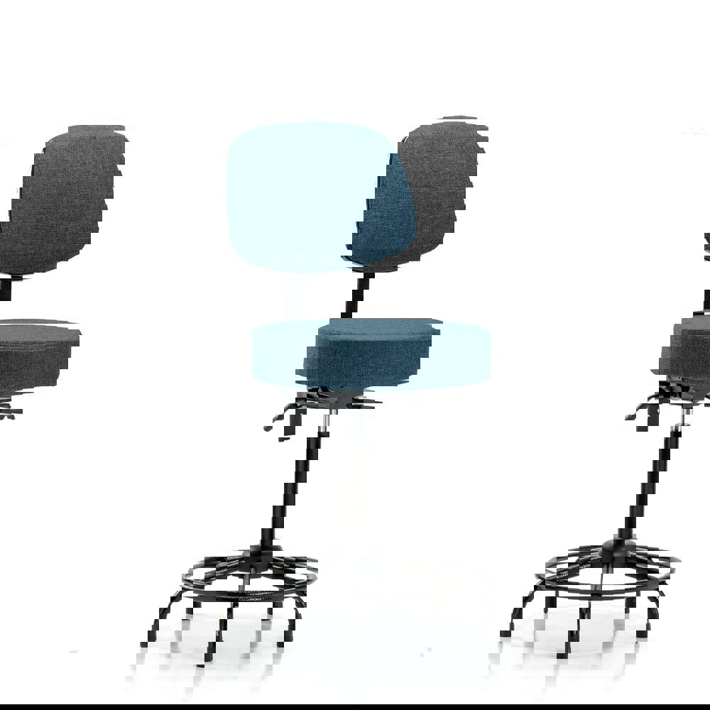 Adjustable Height Swivel Stool: Olefin, 24