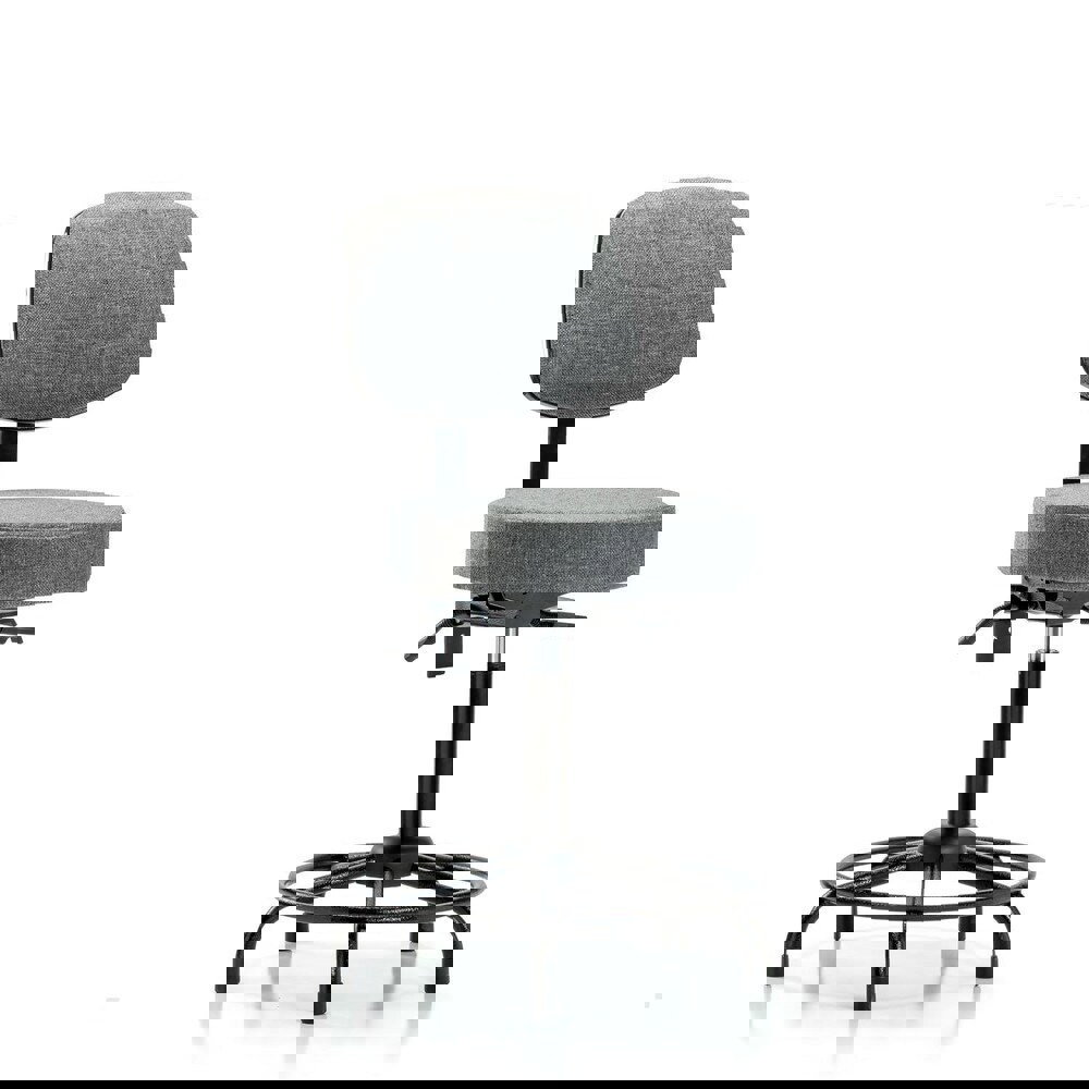 Adjustable Height Swivel Stool: Olefin, 24