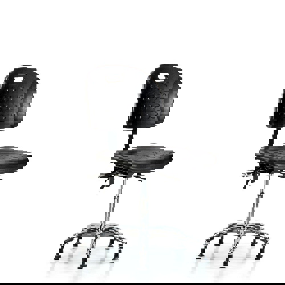 Task Chair: Polyurethane, Black