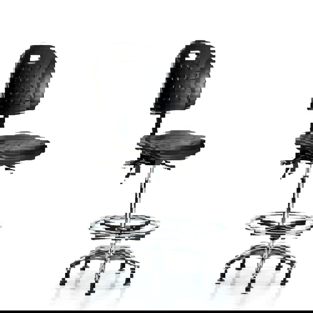 Task Chair: Polyurethane, Black