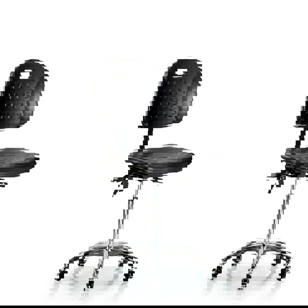 Task Chair: Polyurethane, Black