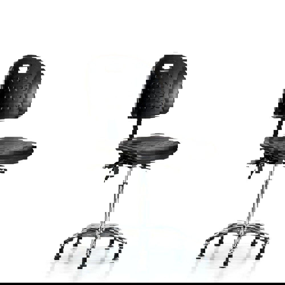 Task Chair: Polyurethane, Black