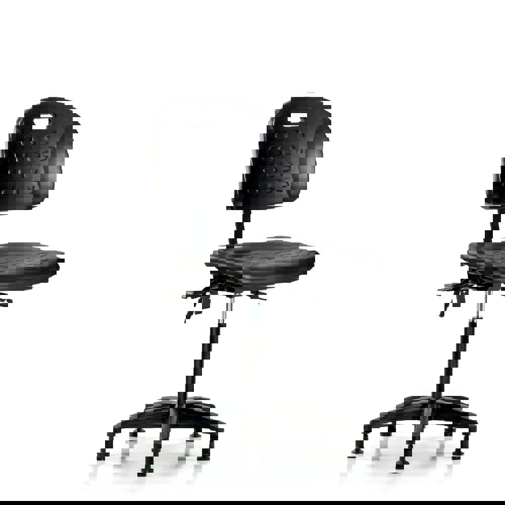 Task Chair: Polyurethane, Black