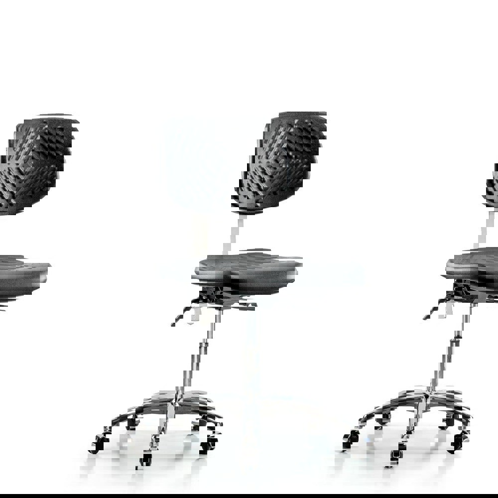 Task Chair: Polyurethane, Black