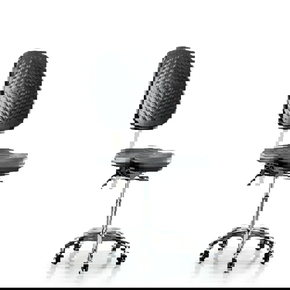 Task Chair: Polyurethane, Black