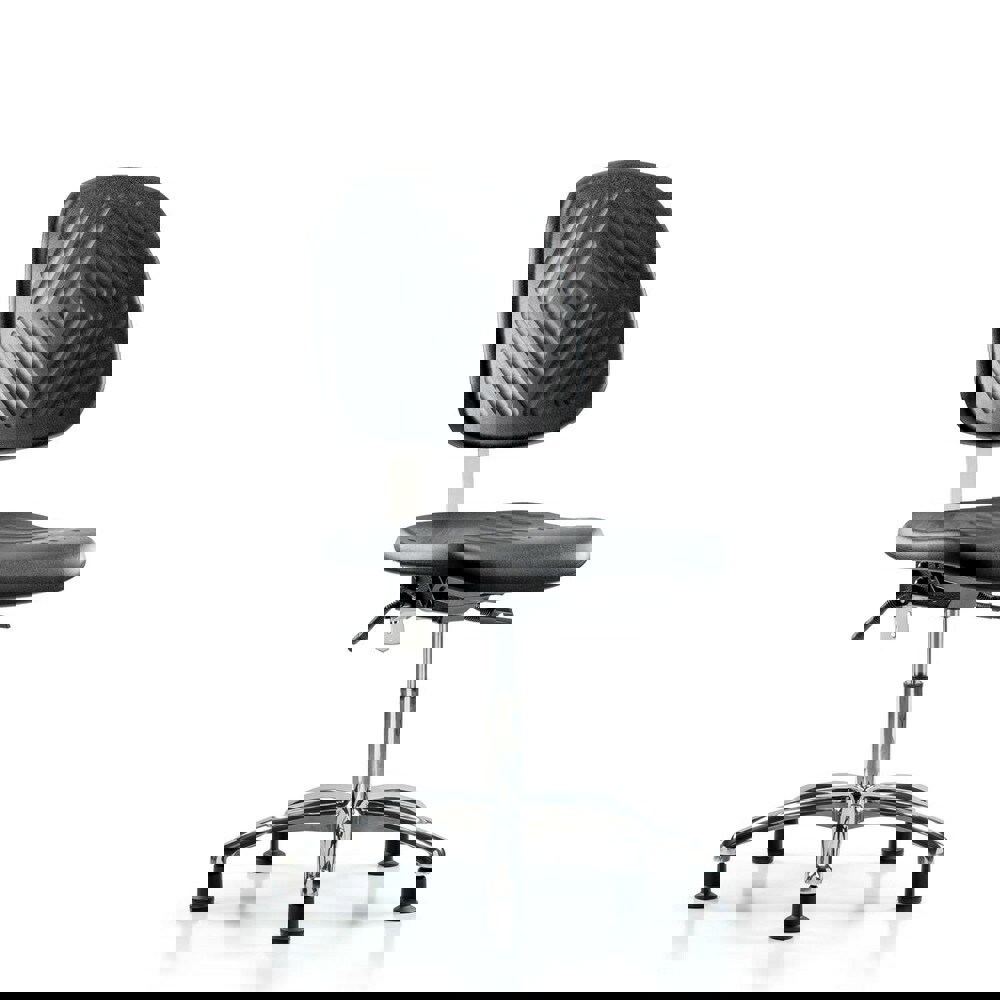 Task Chair: Polyurethane, Black