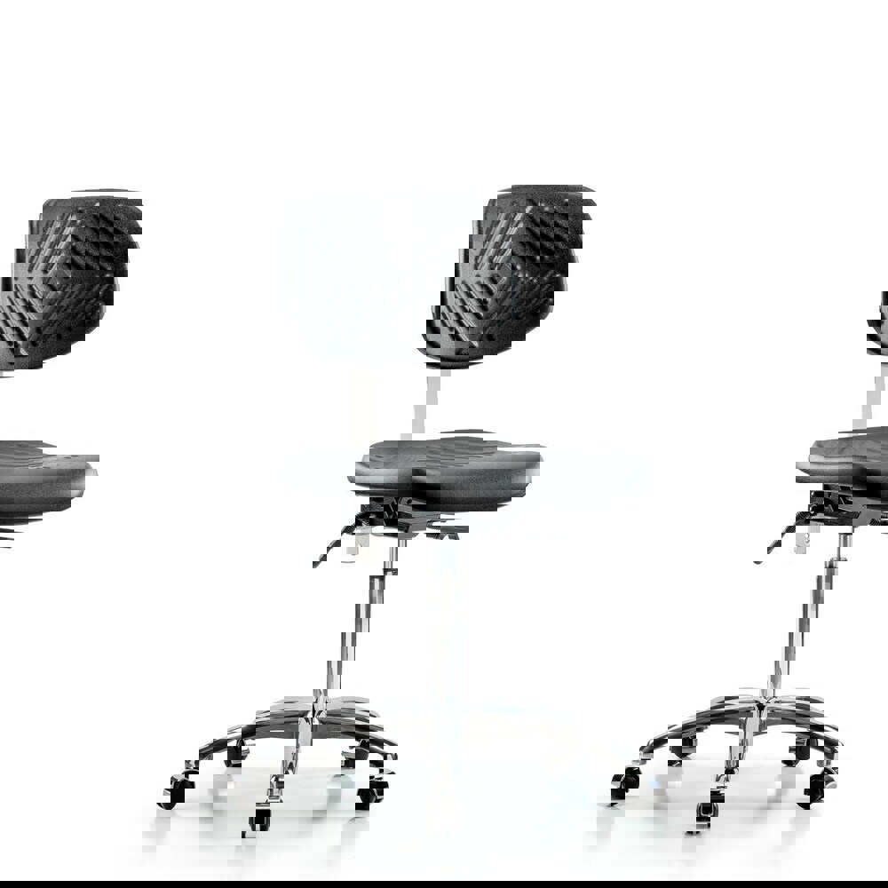 Task Chair: Polyurethane, Black