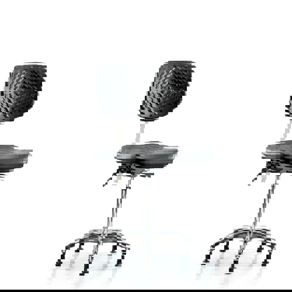 Task Chair: Polyurethane, Black