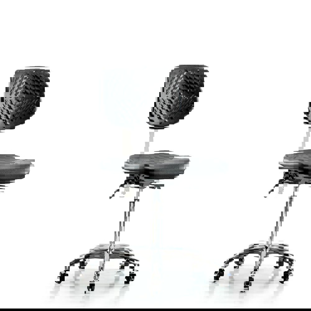 Task Chair: Polyurethane, Black