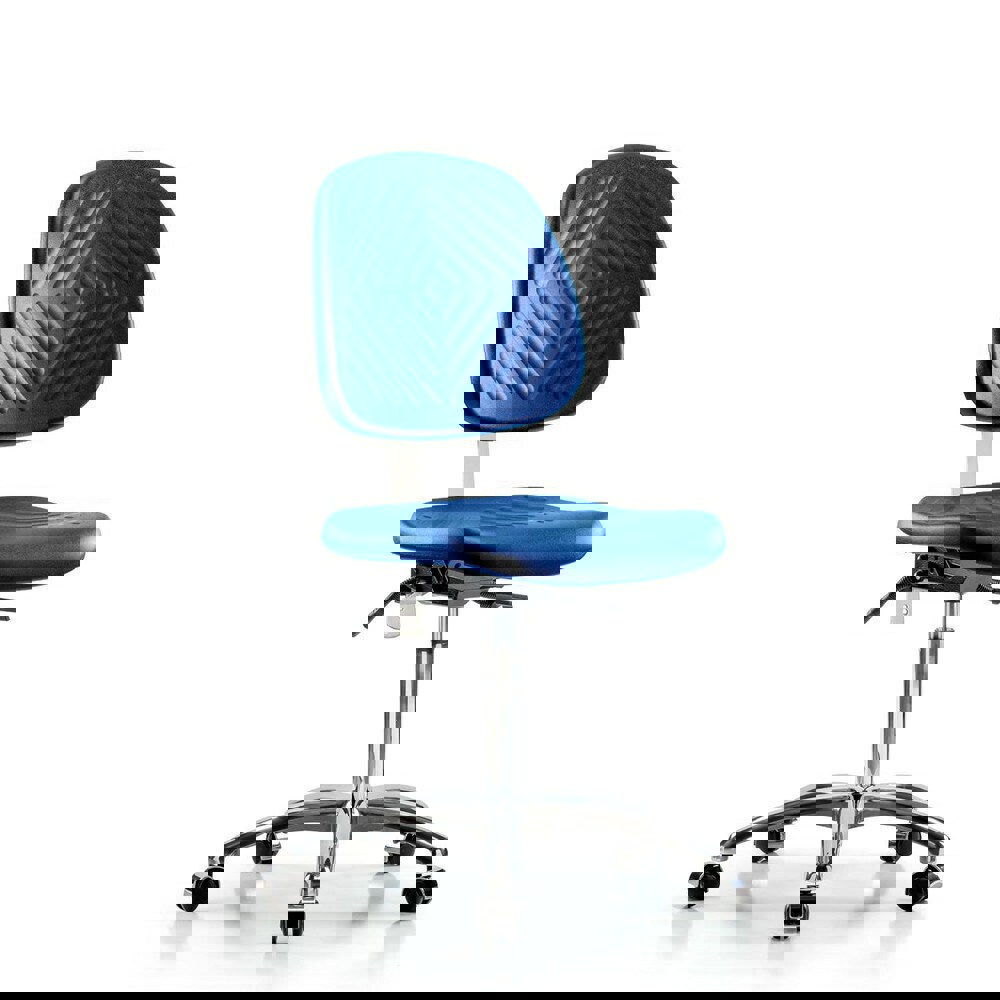 Task Chair: Polyurethane, Blue