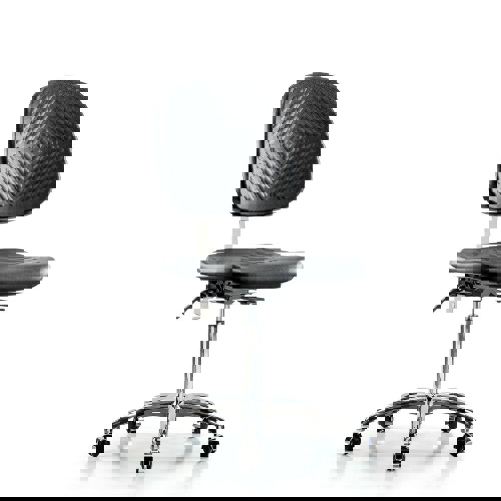 Task Chair: Polyurethane, Black